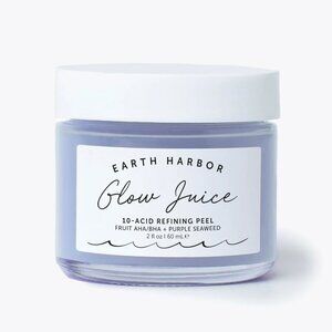 Earth Harbor Glow Juice 10-Acid Refining Peel – Purple